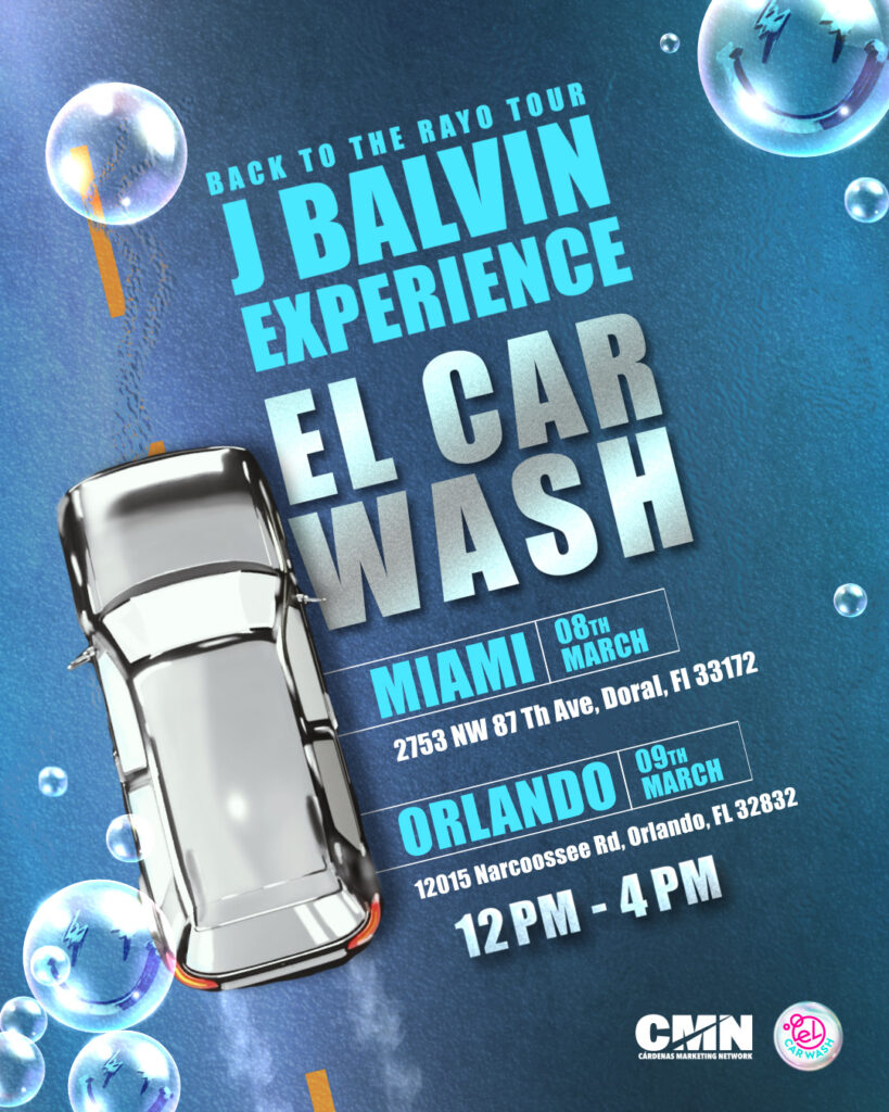 El Car Wash promotes J Balvin concerts at two Florida locations – Cw ...